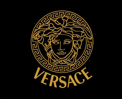 znak versace|versace fashion logo.